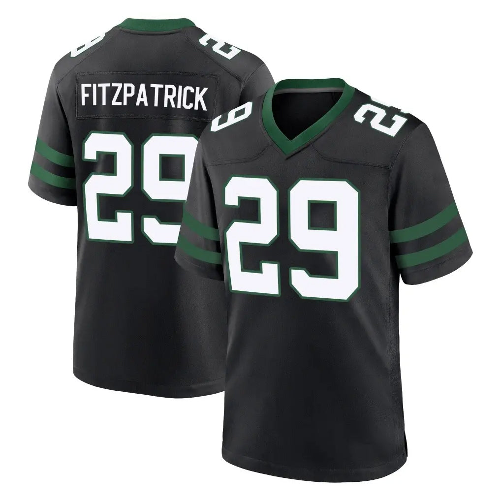 Davalo NY.Jets #29 Minkah Fitzpatrick Player Black Legacy Home Game Stitched Jerseys