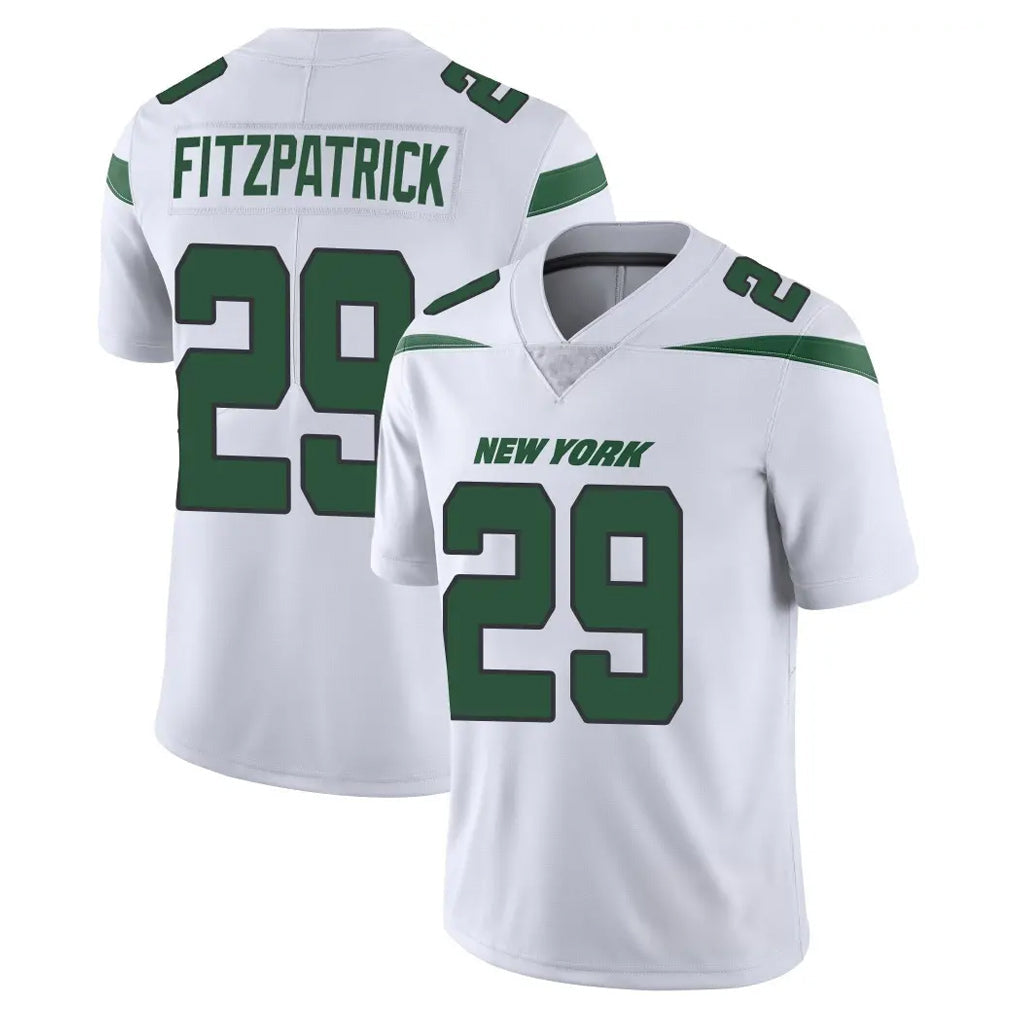 Davalo NY.Jets #29 Minkah Fitzpatrick Player White Spotlight Limited Vapor Home Game Stitched Jerseys