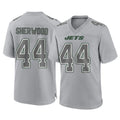 Davalo NY.Jets #44 Jamien Sherwood Player Gray Limited Atmosphere Fashion Home Game Stitched Jerseys