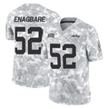 Davalo NY.Jets #52 Kingsley Enagbare Player Arctic Camo Salute to Service Limited Game Stitched Jerseys