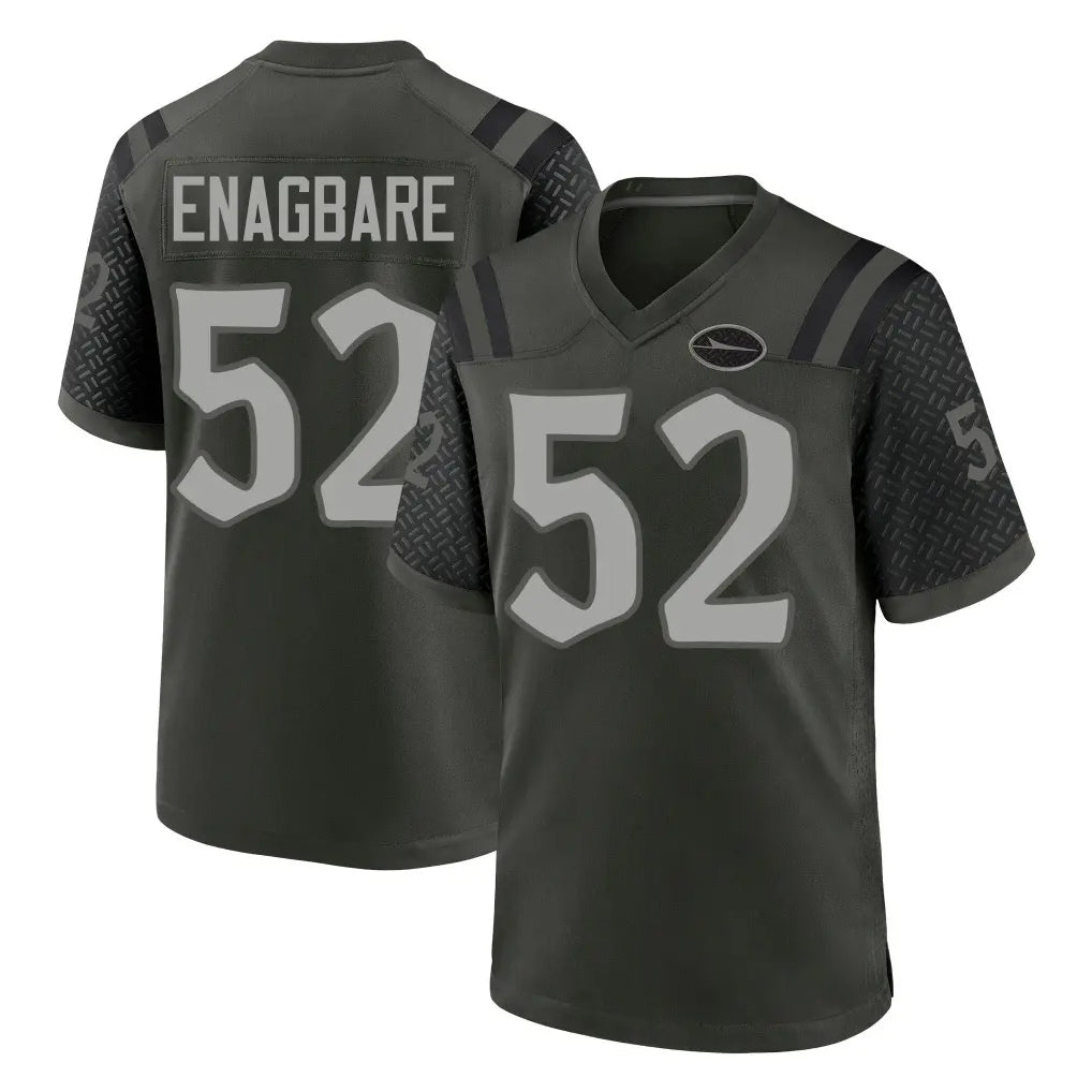 Davalo NY.Jets #52 Kingsley Enagbare Player Green 2025 Rivalries Collection Home Game Stitched Jerseys
