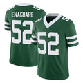 Davalo NY.Jets #52 Kingsley Enagbare Player Green Legacy Limited Vapor F.U.S.E. Home Game Stitched Jerseys