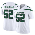 Davalo NY.Jets #52 Kingsley Enagbare Player White Limited Vapor F.U.S.E. Home Game Stitched Jerseys
