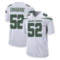 Davalo NY.Jets #52 Kingsley Enagbare Player White Spotlight Home Game Stitched Jerseys