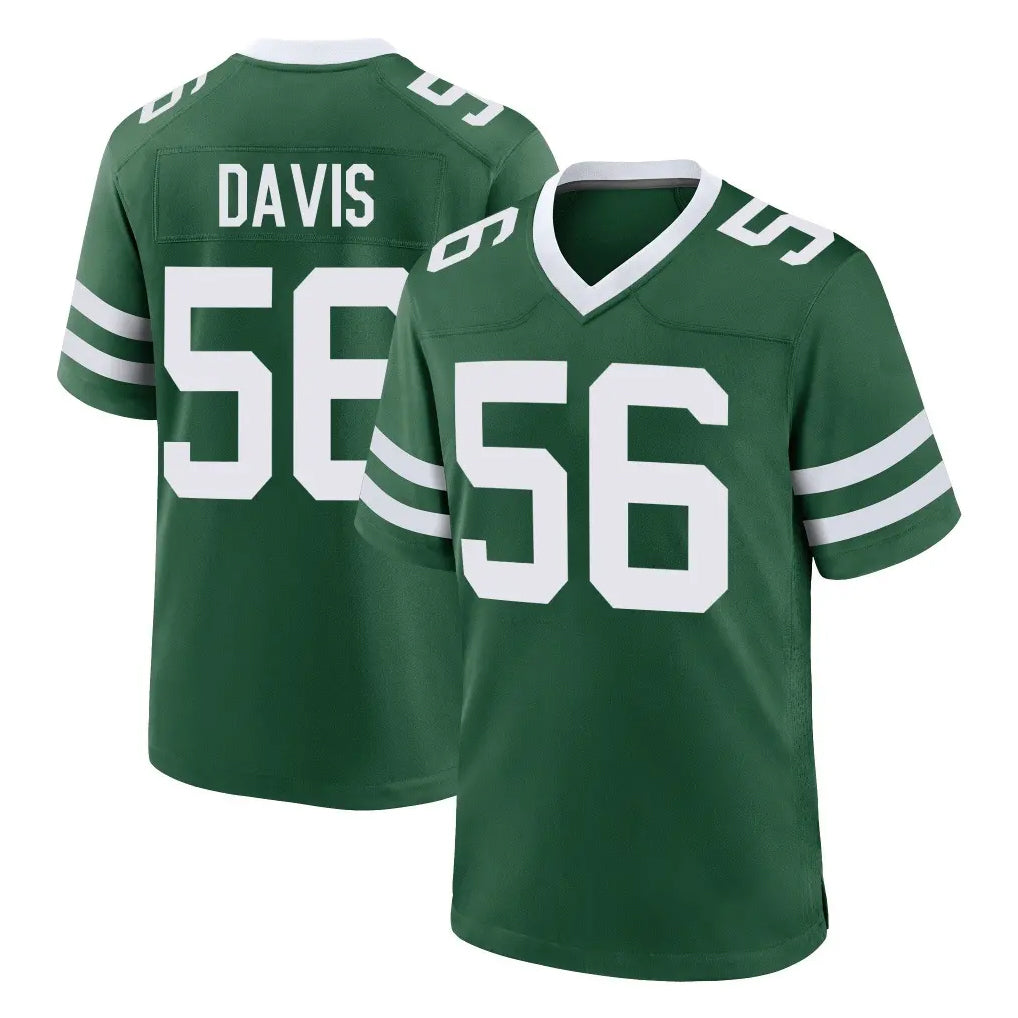 Davalo NY.Jets #56 Demario Davis Player Green Legacy Home Game Stitched Jerseys