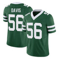 Davalo NY.Jets #56 Demario Davis Player Green Legacy Limited Vapor F.U.S.E. Home Game Stitched Jerseys
