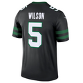 Davalo NY.Jets #5 Garrett Wilson Legacy Black Legend Jersey Stitched American Stitched Jerseys