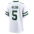 Davalo NY.Jets #5 Garrett Wilson Legacy White Game Jersey Stitched American Stitched Jerseys