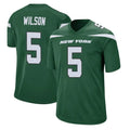 Davalo NY.Jets #5 Garrett Wilson Player Green Game Stitched Jerseys