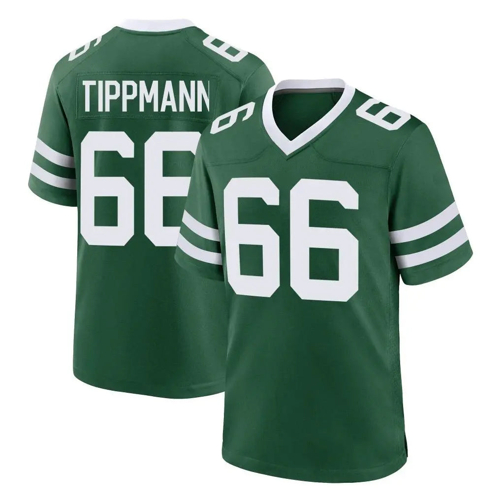 Davalo NY.Jets #66 Joe Tippmann Player Green Legacy Home Game Stitched Jerseys