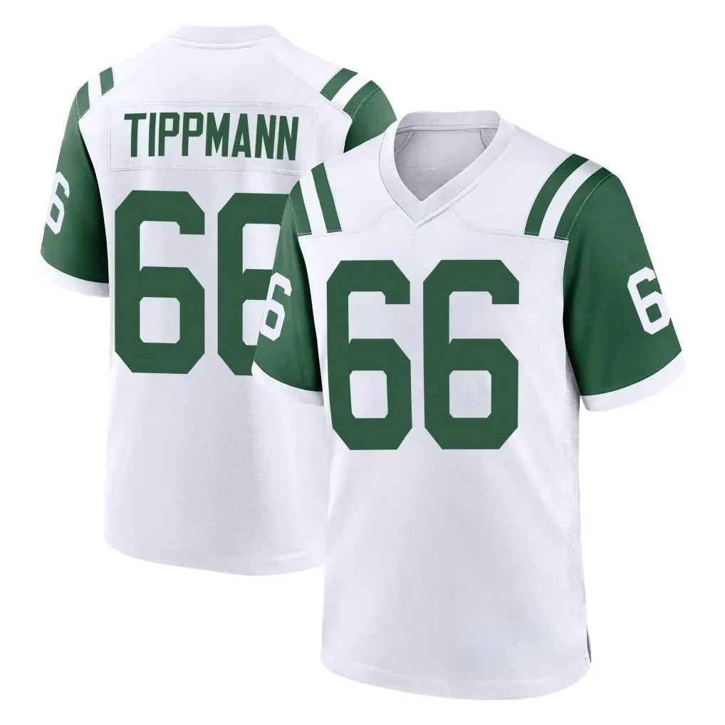 Davalo NY.Jets #66 Joe Tippmann Player White Classic Home Game Stitched Jerseys