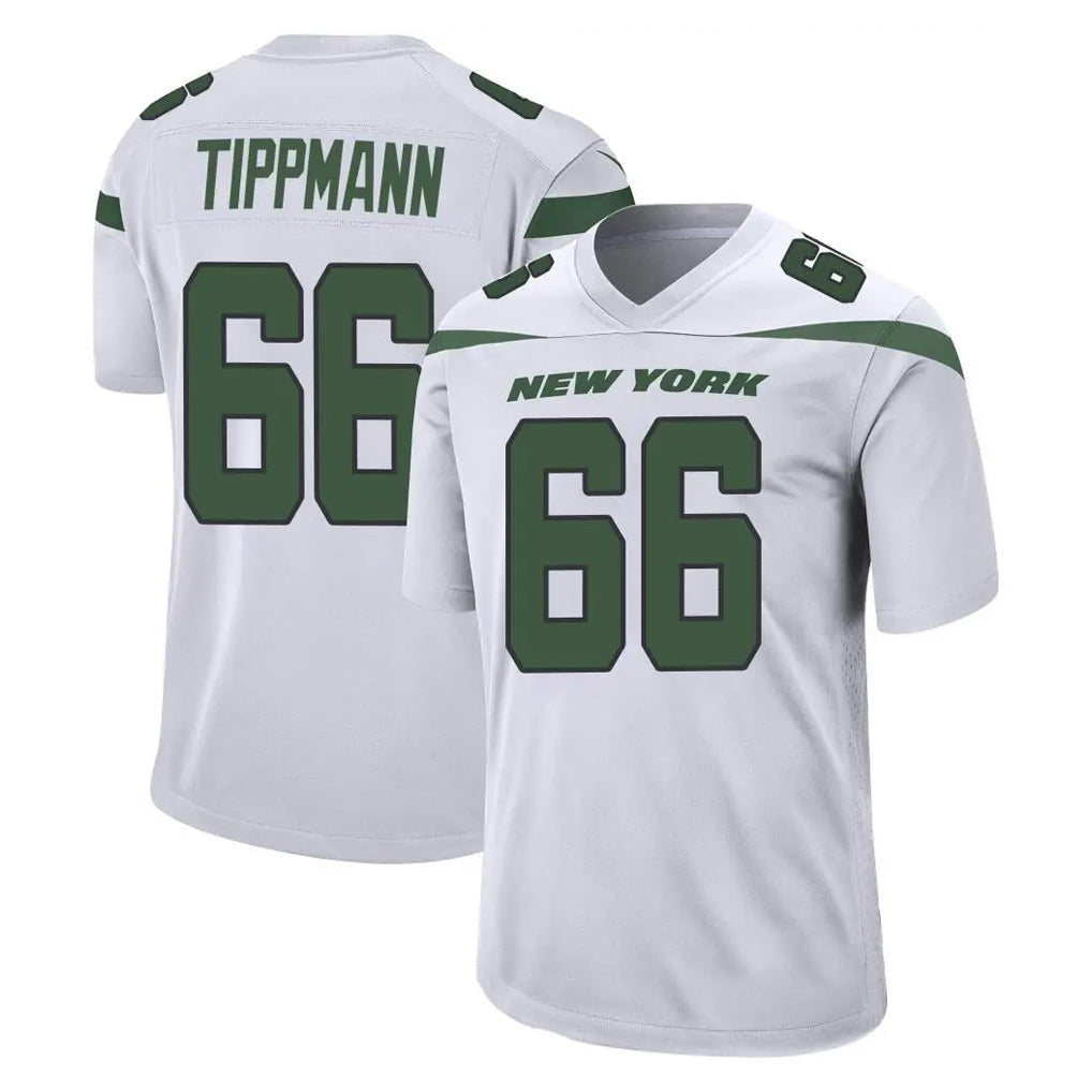 Davalo NY.Jets #66 Joe Tippmann Player White Spotlight Home Game Stitched Jerseys