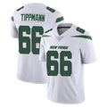 Davalo NY.Jets #66 Joe Tippmann Player White Spotlight Limited Vapor Home Game Stitched Jerseys