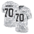 Davalo NY.Jets #70 Armand Membou Player Arctic Camo Salute to Service Limited Game Stitched Jerseys