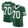 Davalo NY.Jets #70 Armand Membou Player Green Legacy Limited Vapor F.U.S.E. Home Game Stitched Jerseys