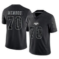 Davalo NY.Jets #70 Armand Membou Player Stealth Black Limited Reflective Home Game Stitched Jerseys