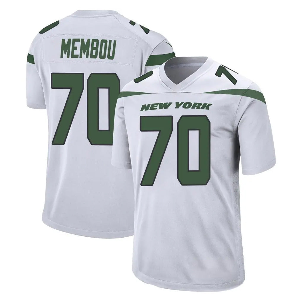 Davalo NY.Jets #70 Armand Membou Player White Spotlight Home Game Stitched Jerseys