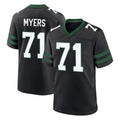 Davalo NY.Jets #71 Josh Myers Player Black Legacy Home Game Stitched Jerseys