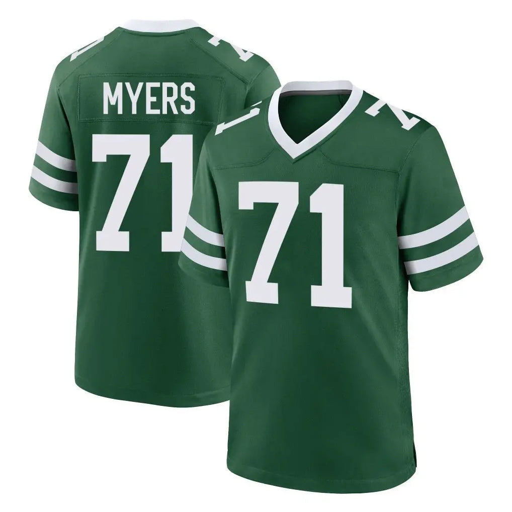 Davalo NY.Jets #71 Josh Myers Player Green Legacy Home Game Stitched Jerseys