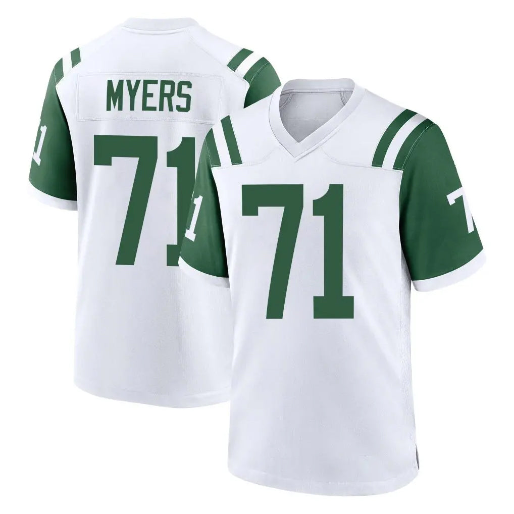 Davalo NY.Jets #71 Josh Myers Player White Classic Home Game Stitched Jerseys