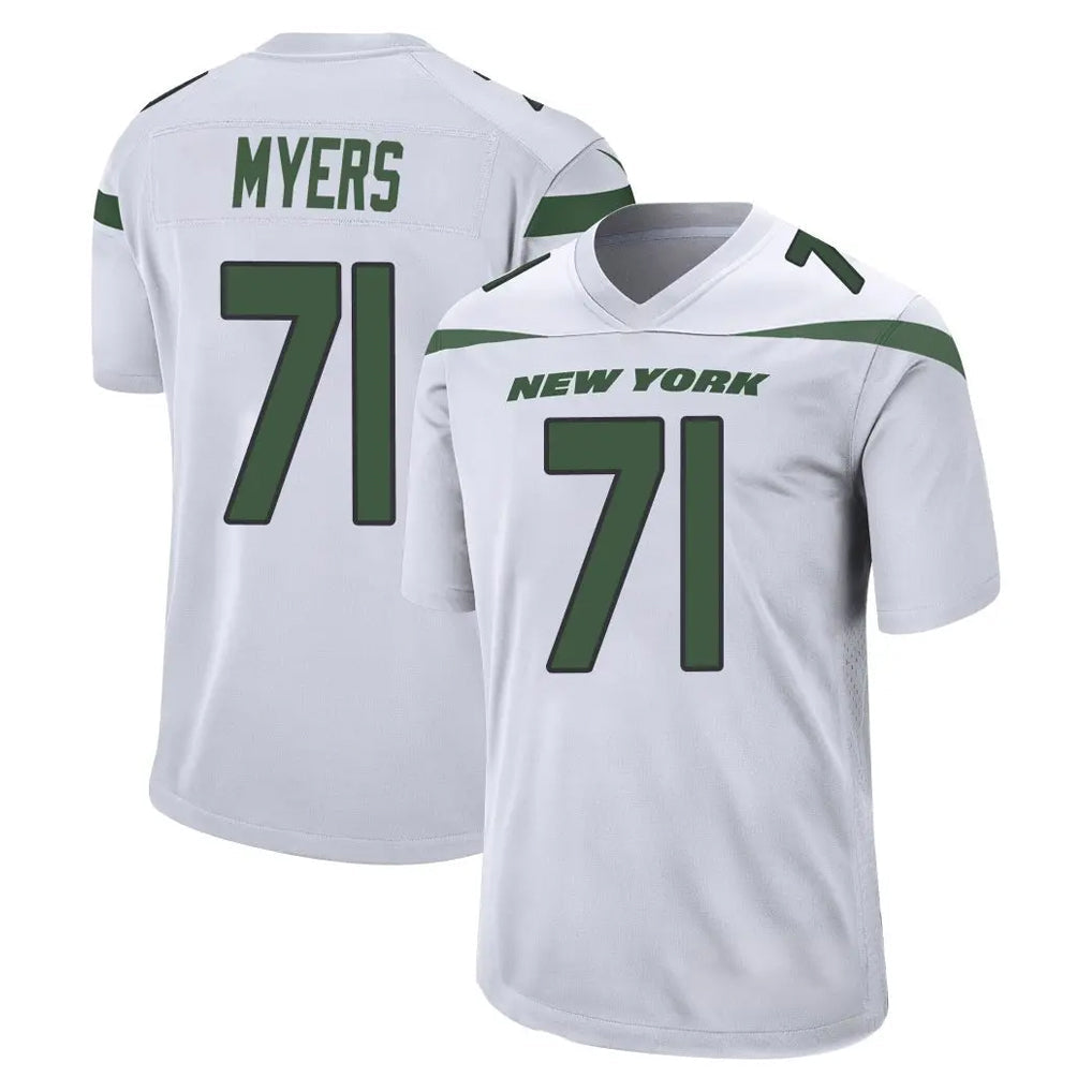 Davalo NY.Jets #71 Josh Myers Player White Spotlight Home Game Stitched Jerseys