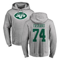 Davalo NY.Jets #74 Olu Fashanu Player Gray LOGO Pullover Hoodies Limited Game Stitched Jerseys