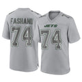 Davalo NY.Jets #74 Olu Fashanu Player Gray Limited Atmosphere Fashion Home Game Stitched Jerseys