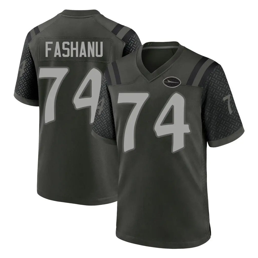 Davalo NY.Jets #74 Olu Fashanu Player Green 2025 Rivalries Collection Home Game Stitched Jerseys