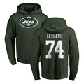 Davalo NY.Jets #74 Olu Fashanu Player Green LOGO Pullover Hoodies Limited Game Stitched Jerseys