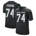 Davalo NY.Jets #74 Olu Fashanu Player Stealth Black Home Game Stitched Jerseys