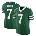Davalo NY.Jets #7 Geno Smith Player Green Legacy Limited Vapor F.U.S.E. Home Game Stitched Jerseys