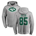 Davalo NY.Jets #85 Mason Taylor Player Gray LOGO Pullover Hoodies Limited Game Stitched Jerseys
