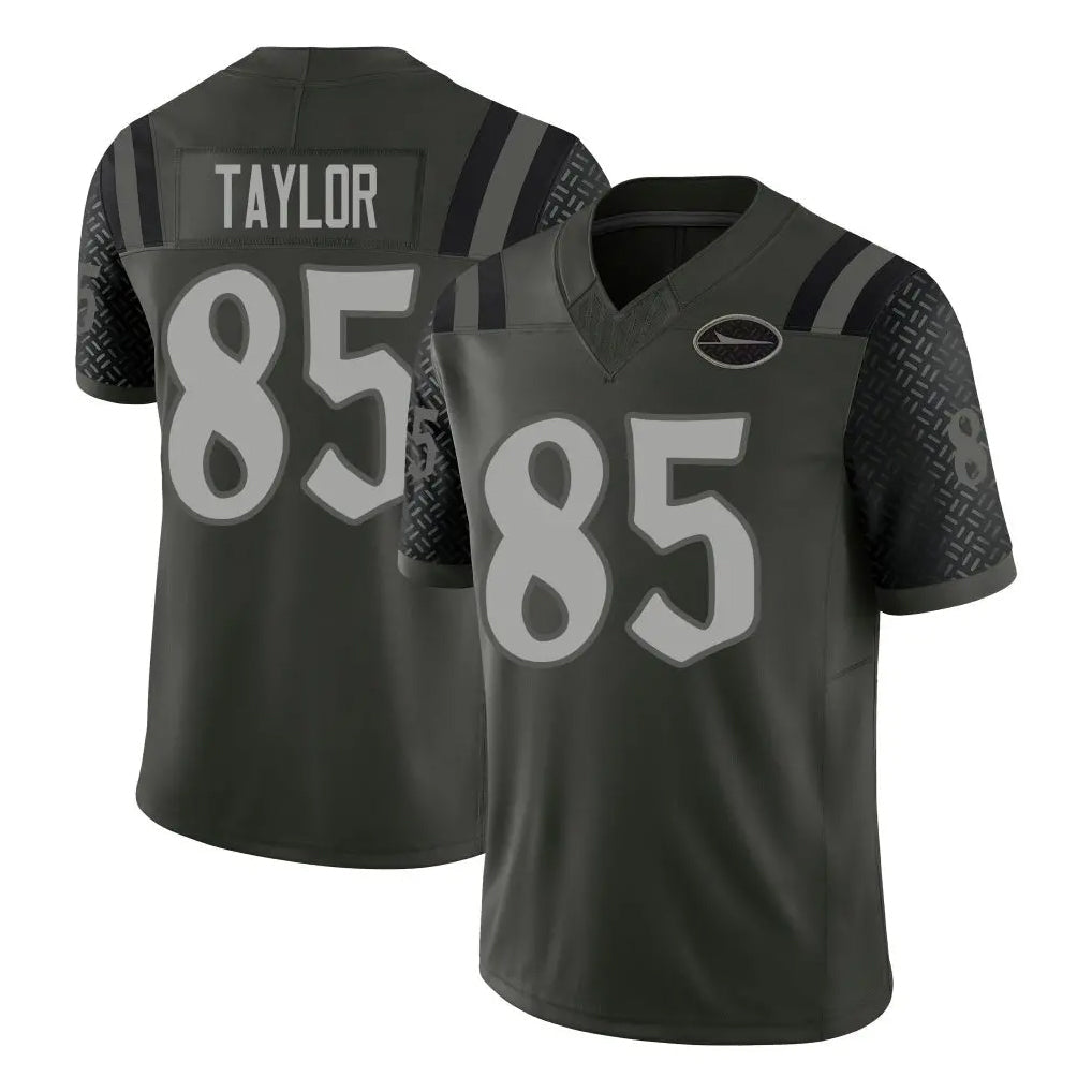 Davalo NY.Jets #85 Mason Taylor Player Green Limited 2025 Rivalries Collection Home Game Stitched Jerseys