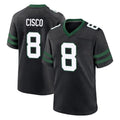 Davalo NY.Jets #8 Andre Cisco Player Black Legacy Home Game Stitched Jerseys
