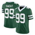 Davalo NY.Jets #99 T'Vondre Sweat Player Green Legacy Limited Vapor F.U.S.E. Home Game Stitched Jerseys
