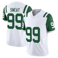 Davalo NY.Jets #99 T'Vondre Sweat Player White Limited Classic Vapor F.U.S.E. Home Game Stitched Jerseys