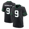 Davalo NY.Jets #9 Will McDonald IV Player Black Legacy Home Game Stitched Jerseys