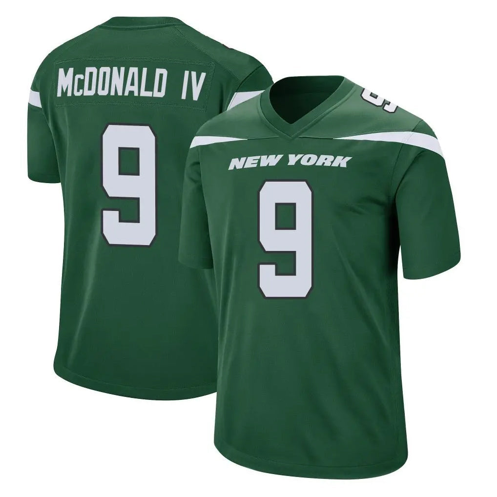 Davalo NY.Jets #9 Will McDonald IV Player Green Home Game Stitched Jerseys