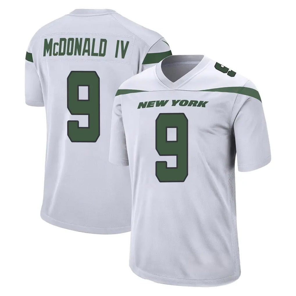 Davalo NY.Jets #9 Will McDonald IV Player White Spotlight Home Game Stitched Jerseys