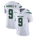 Davalo NY.Jets #9 Will McDonald IV Player White Spotlight Limited Vapor Home Game Stitched Jerseys