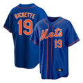 Davalo NY.Mets #19 Bo Bichette Player Royal Home Game Stitched Jerseys