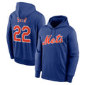 Davalo NY.Mets #22 Juan Soto Player Royal Club Pullover Hoodie Game Stitched Jerseys