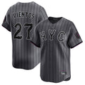 Davalo NY.Mets #27 Mark Vientos Player Gray City Connect Limited Stitched Jerseys