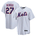 Davalo NY.Mets #27 Mark Vientos Player White Home Game Stitched Jerseys