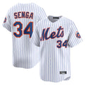 Davalo NY.Mets #34 Kodai Senga Player White Home Limited Stitched Jerseys