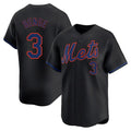 Davalo NY.Mets #3 Carson Benge Player Black Alternate Home Limited Stitched Jerseys