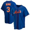 Davalo NY.Mets #3 Carson Benge Player Royal Home Game Stitched Jerseys