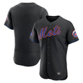 Davalo NY.Mets Blank Player Black Alternate Elite Home Limited Stitched Jerseys