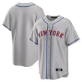 Davalo NY.Mets Blank Player Gray Road Home Game Stitched Jerseys