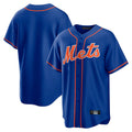 Davalo NY.Mets Blank Player Royal Home Game Stitched Jerseys